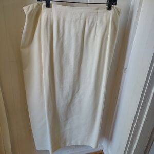 Lined Skirt  Soft Yellow